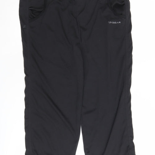 LA Gear Women's Black Capri Trousers Size 18