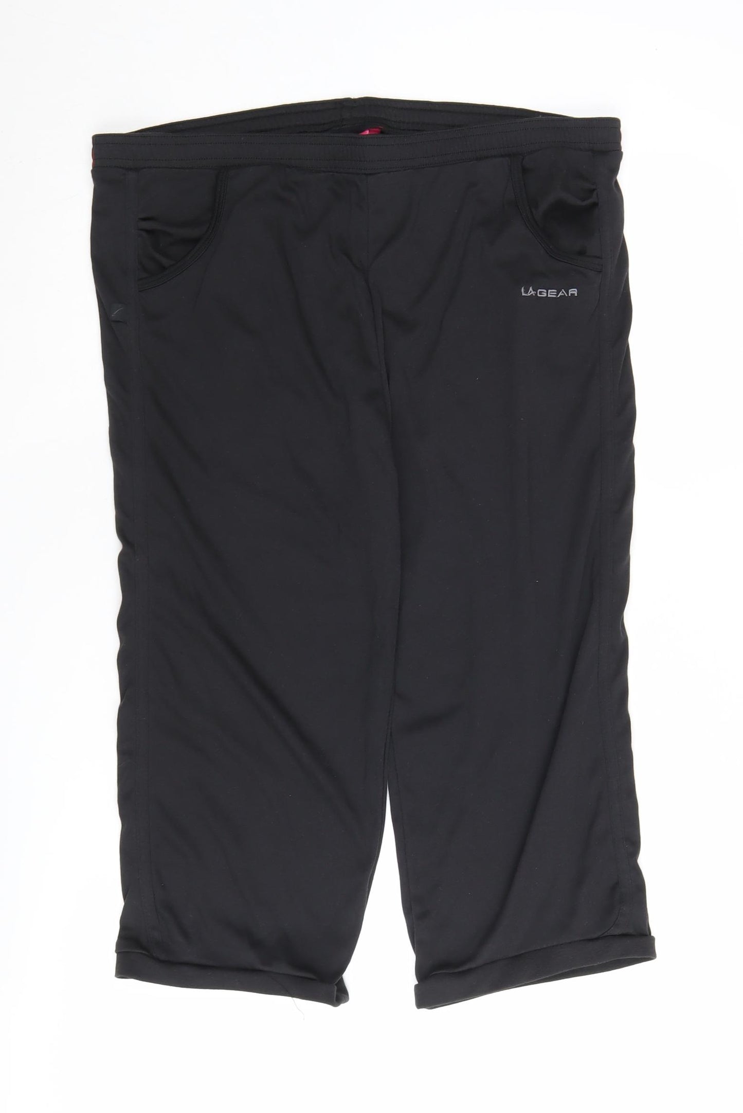 LA Gear Women's Black Capri Trousers Size 18