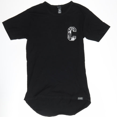 Carré Black Unisex Jersey T-Shirt Large