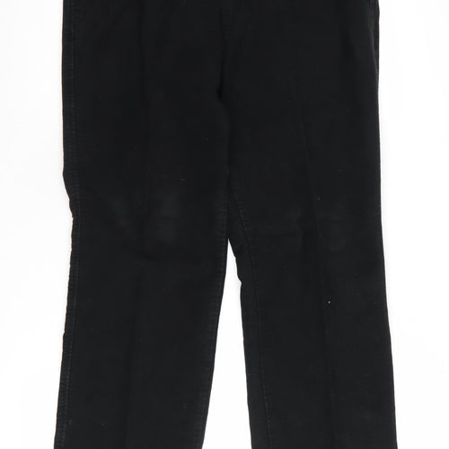 Marks and Spencer Men's Black Trousers, Size 34, Cotton