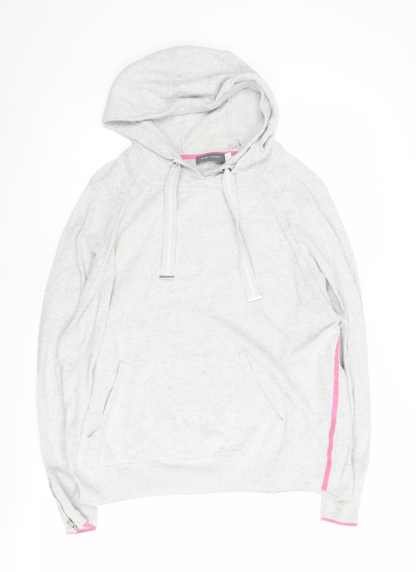 Mint Velvet Women's Grey Hoodie M