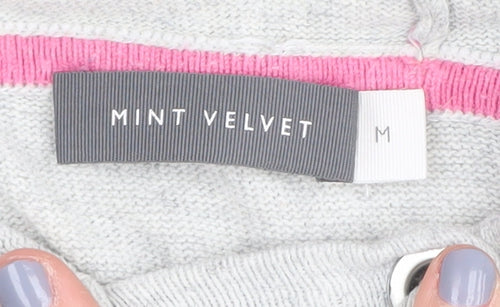 Mint Velvet Women's Grey Hoodie M
