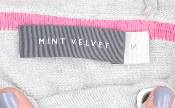 Mint Velvet Women's Grey Hoodie M
