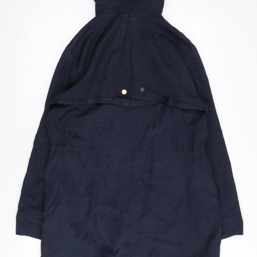 Marks and Spencer Women’s Blue Hooded Parka Jacket Size 12