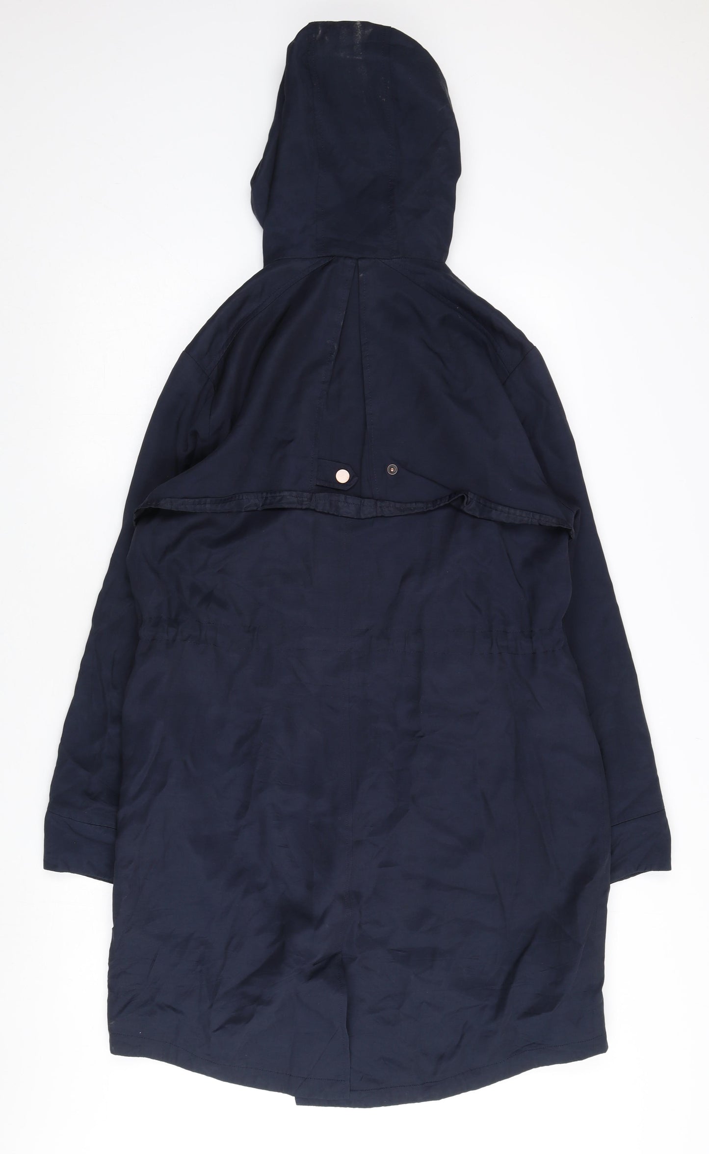 Marks and Spencer Women’s Blue Hooded Parka Jacket Size 12