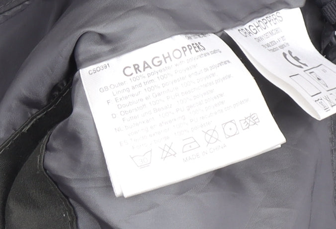 Craghoppers Women's Green Waterproof Rain Coat Jacket, Size 12