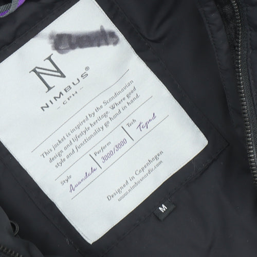 Nimbus Women's Black Parka, M, Waterproof Winter Jacket