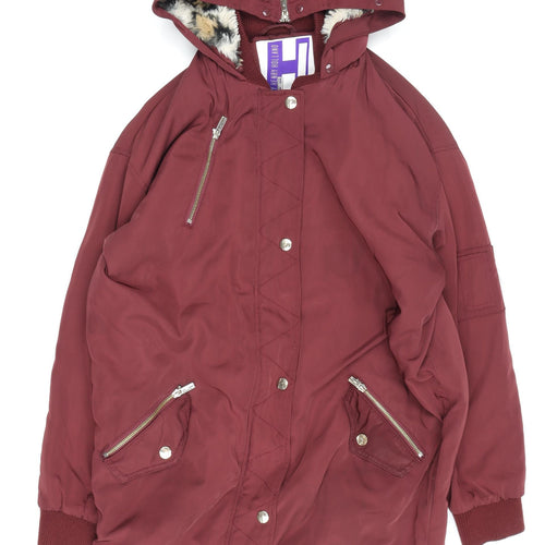 ByHenry Holland Women's Red Anorak Jacket Size 14