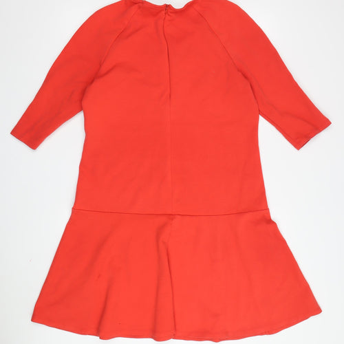 Esmara Women's Red Dress, Size 14-16, 3/4 Sleeve, Zip