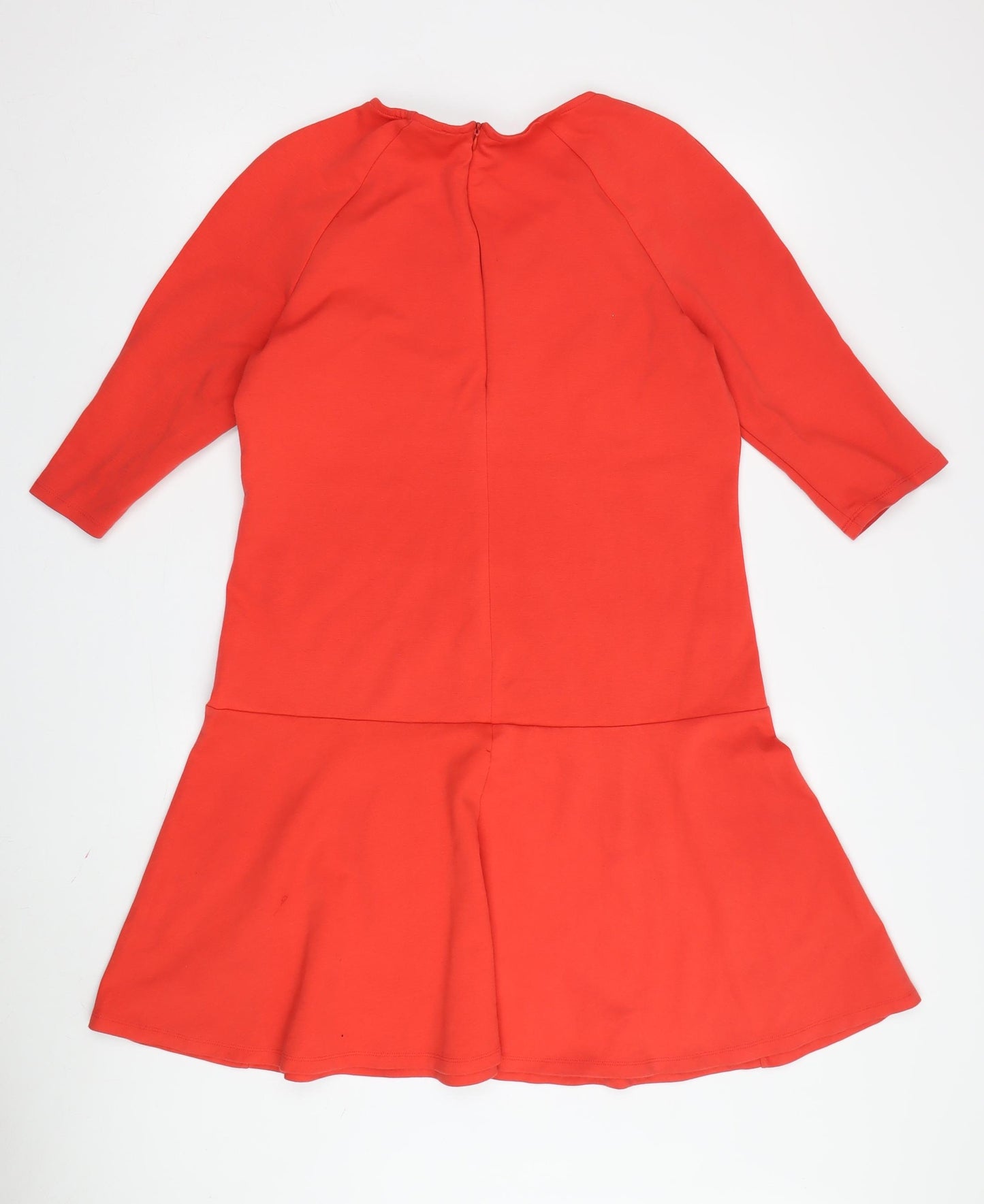 Esmara Women's Red Dress, Size 14-16, 3/4 Sleeve, Zip
