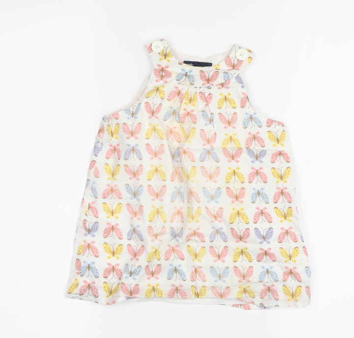 babyGap Girls Multicoloured Butterfly Shift Dress 12-18M