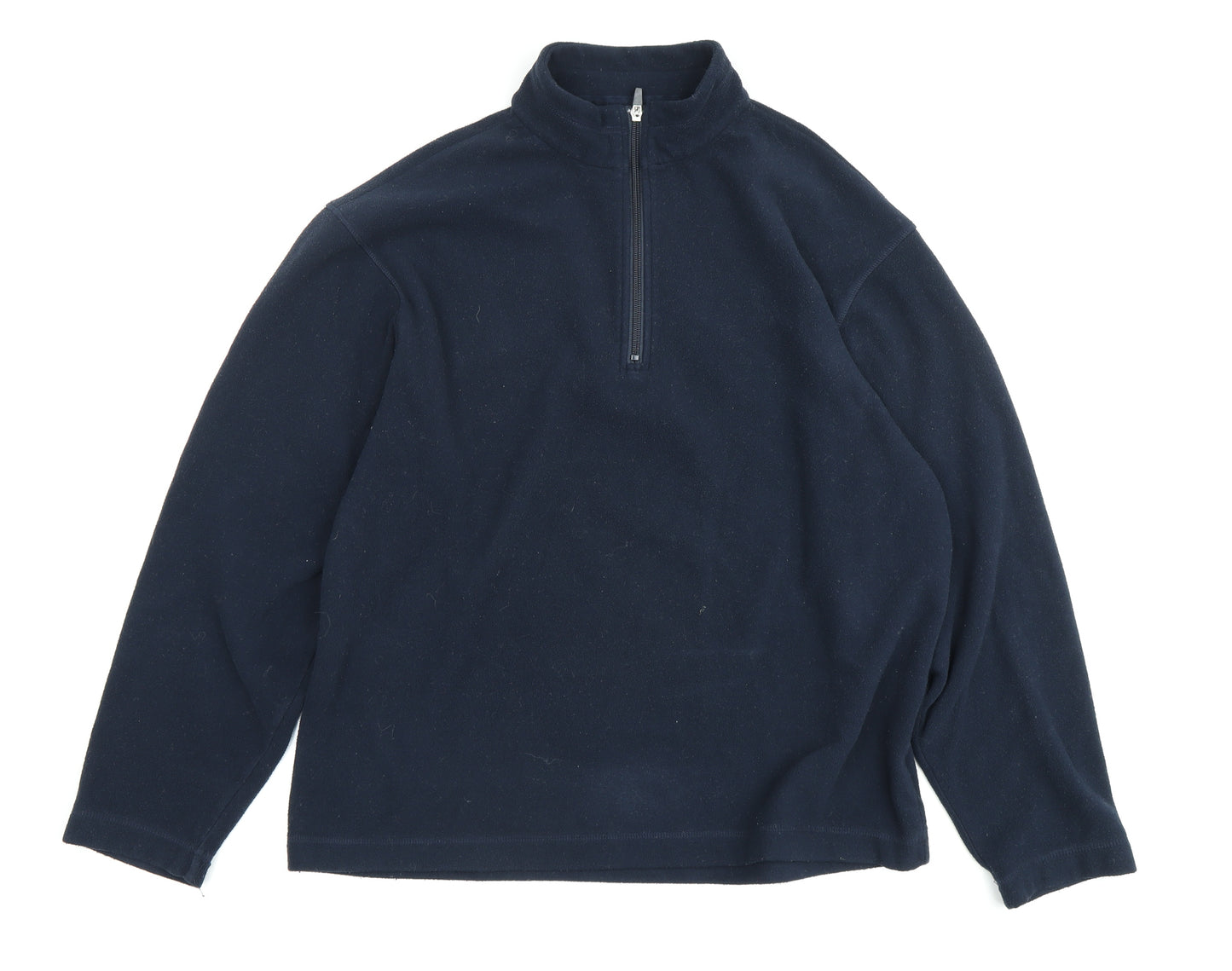 Marks and Spencer Men's Blue Pullover Sweatshirt L