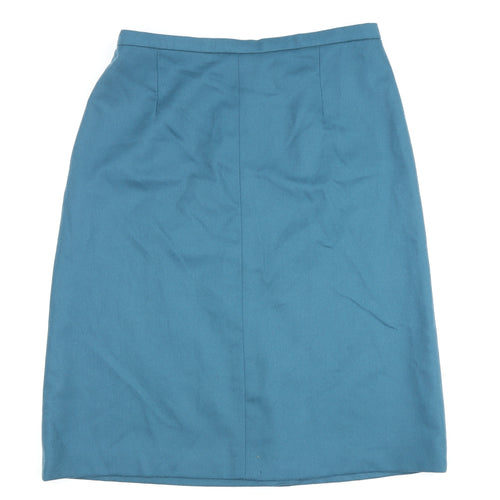 Eastex Women's Blue Straight Pencil Skirt Size 18