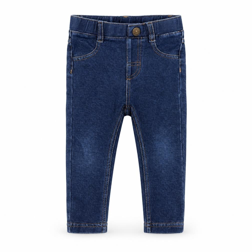 Unisex Baby Blue Jeans, 12-18 Months, Elastic Waist