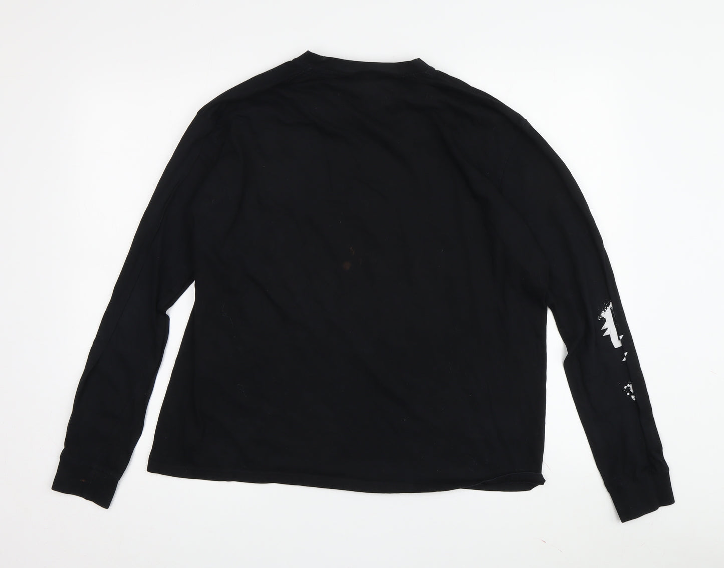 The Godfather Men's Black Long Sleeve Car Graphic T-Shirt Size L