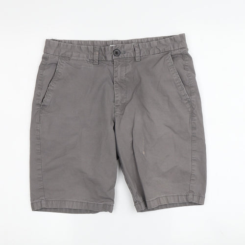 Burton Men's Grey Chino Shorts Size 32 Casual