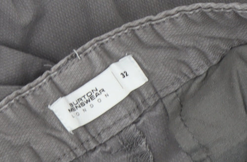 Burton Men's Grey Chino Shorts Size 32 Casual