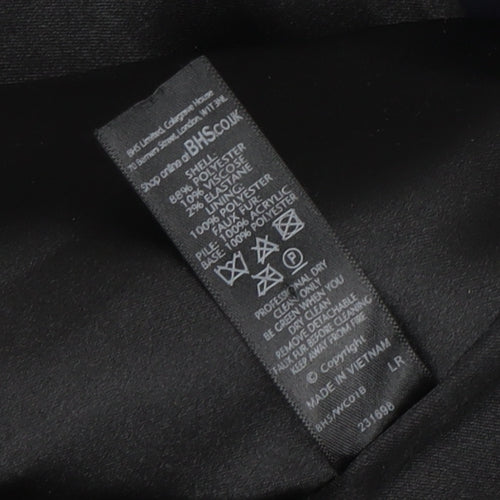 W Women's Blue Mid-Length Coat Size 14