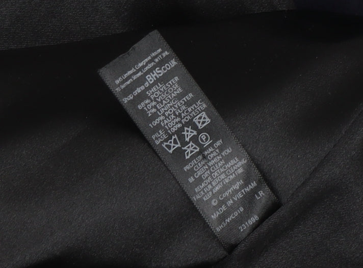 W Women's Blue Mid-Length Coat Size 14