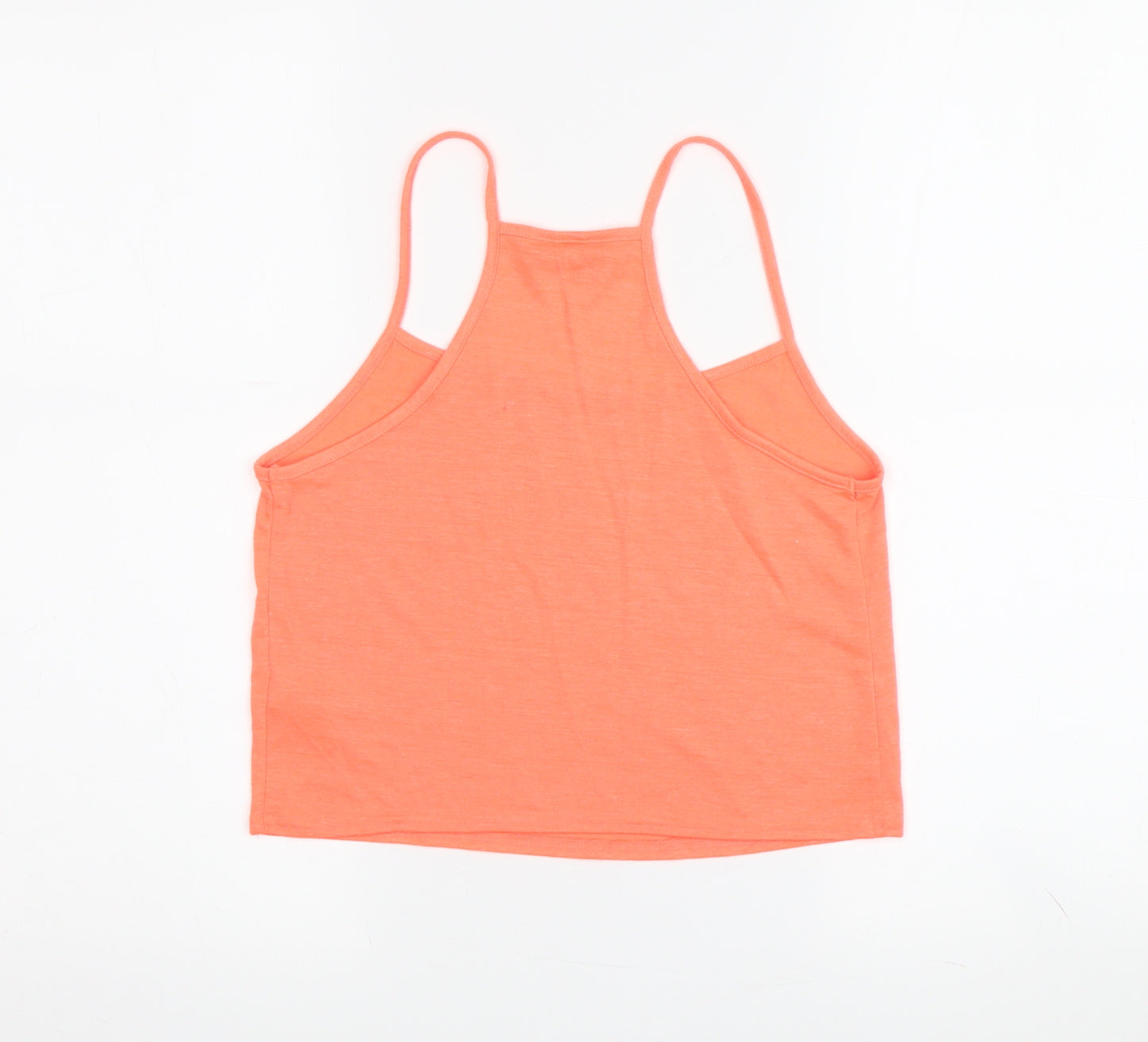 Topshop Women's Orange Tank Top Size 6
