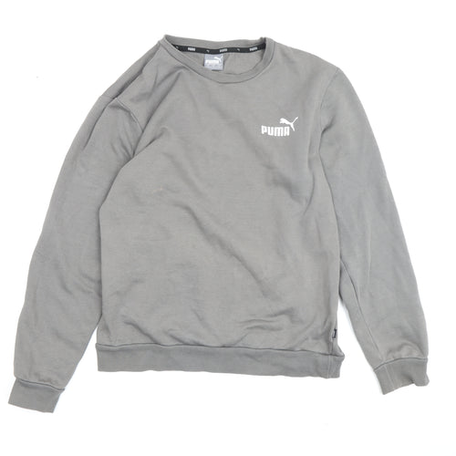 Puma Men’s Grey Pullover Sweatshirt S