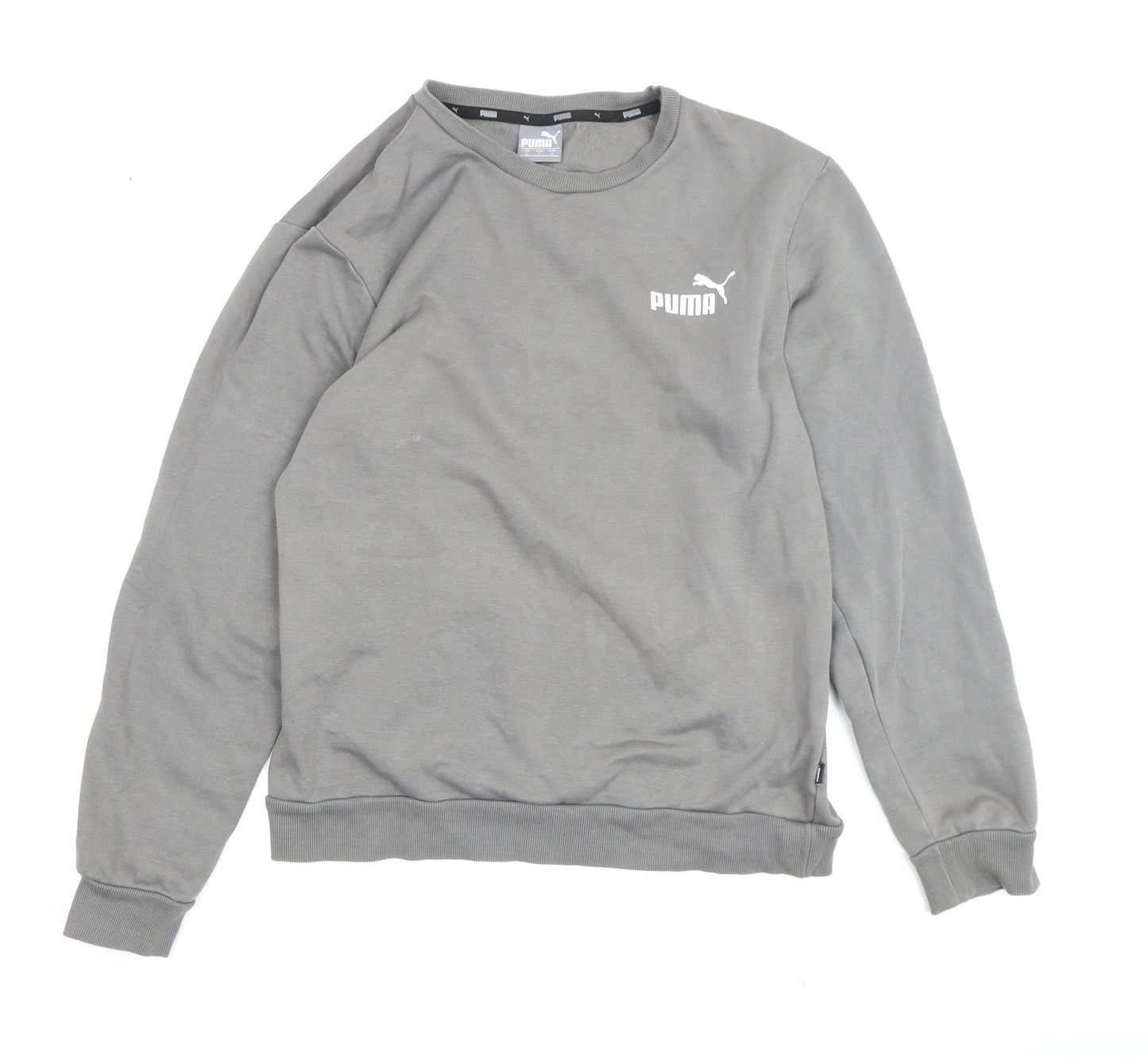 Puma Men’s Grey Pullover Sweatshirt S