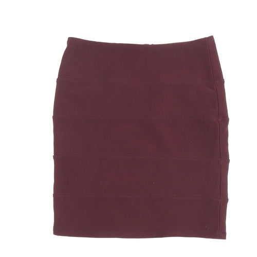 Topshop Women’s Red Bandage Skirt Size 8