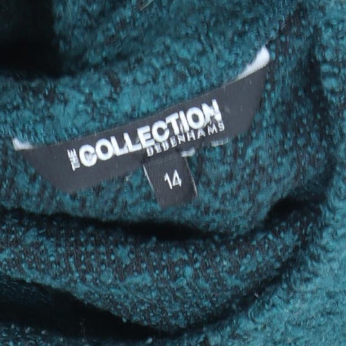 The Collection Debenhams Green Pullover Jumper Women Size 14