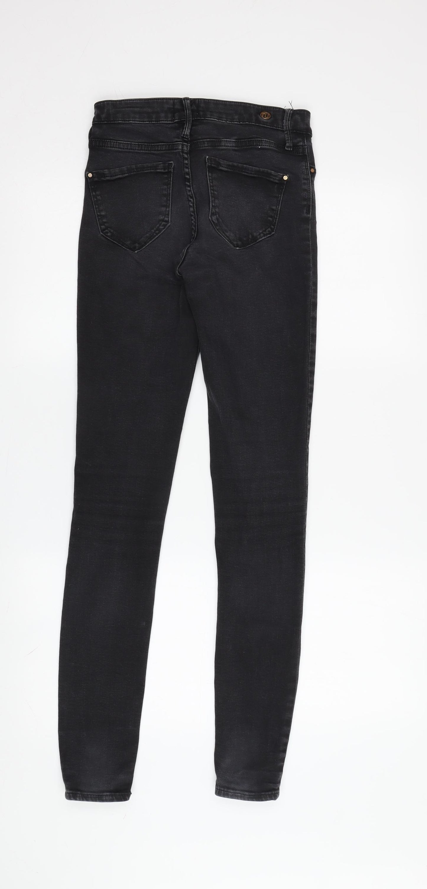 River Island Women's Black Skinny Jeans Size 6