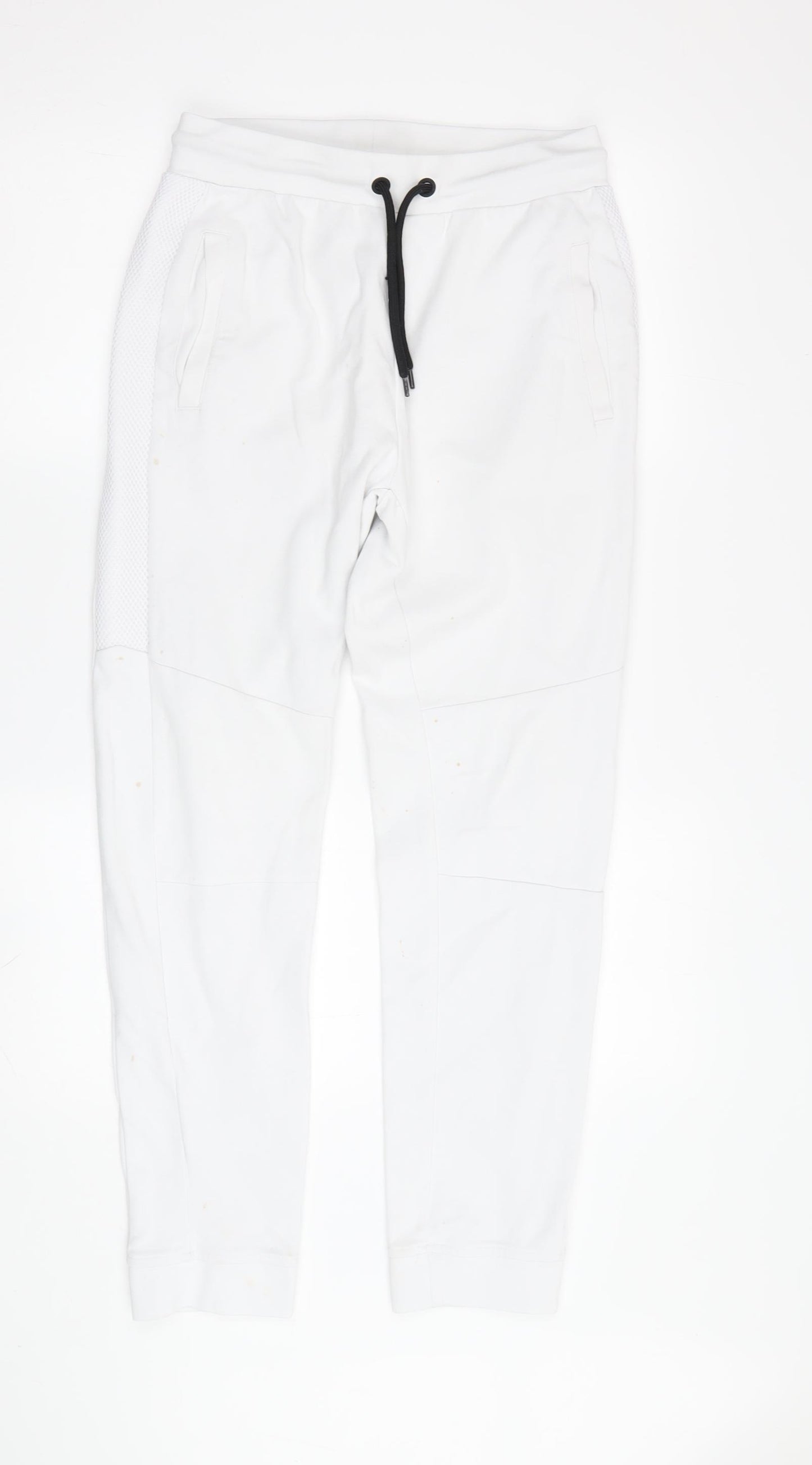 Supply & Demand Men's White Jogger Trousers Size S
