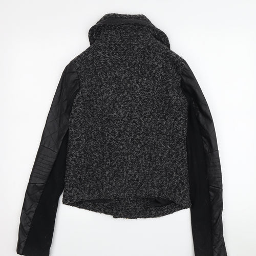 Orice Style Women’s Quilted Black Biker Jacket S