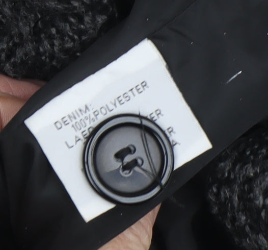 Orice Style Women’s Quilted Black Biker Jacket S