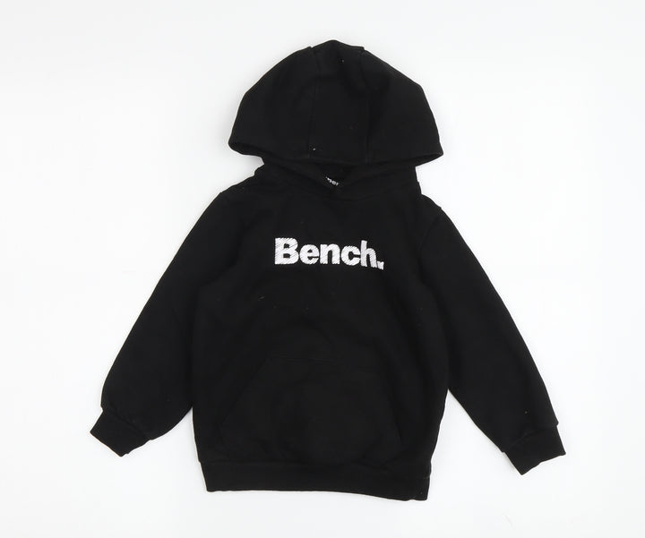 Bench Boys Black Pullover Hoodie 4-5 Years