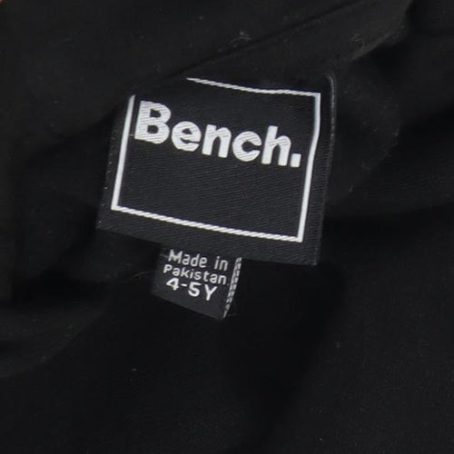 Bench Boys Black Pullover Hoodie 4-5 Years