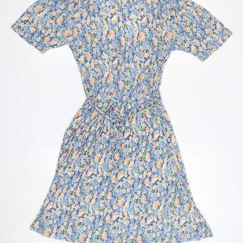 MNG Women's Floral Multicoloured XS Wrap Dress