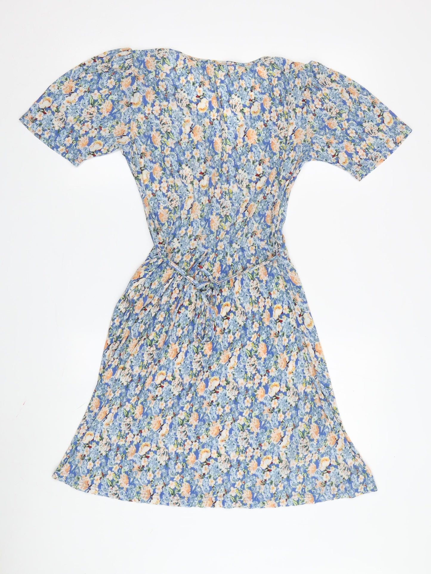 MNG Women's Floral Multicoloured XS Wrap Dress