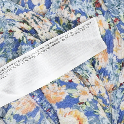 MNG Women's Floral Multicoloured XS Wrap Dress