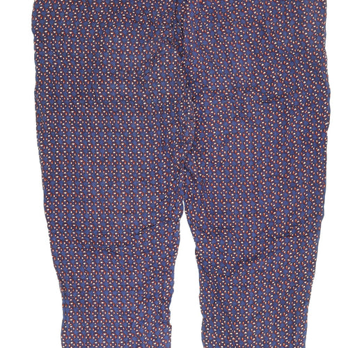 Next Women's Multicoloured Cropped Trousers Size 14