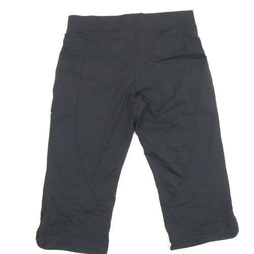 Marks and Spencer Women's Black Cropped Trousers Size 12