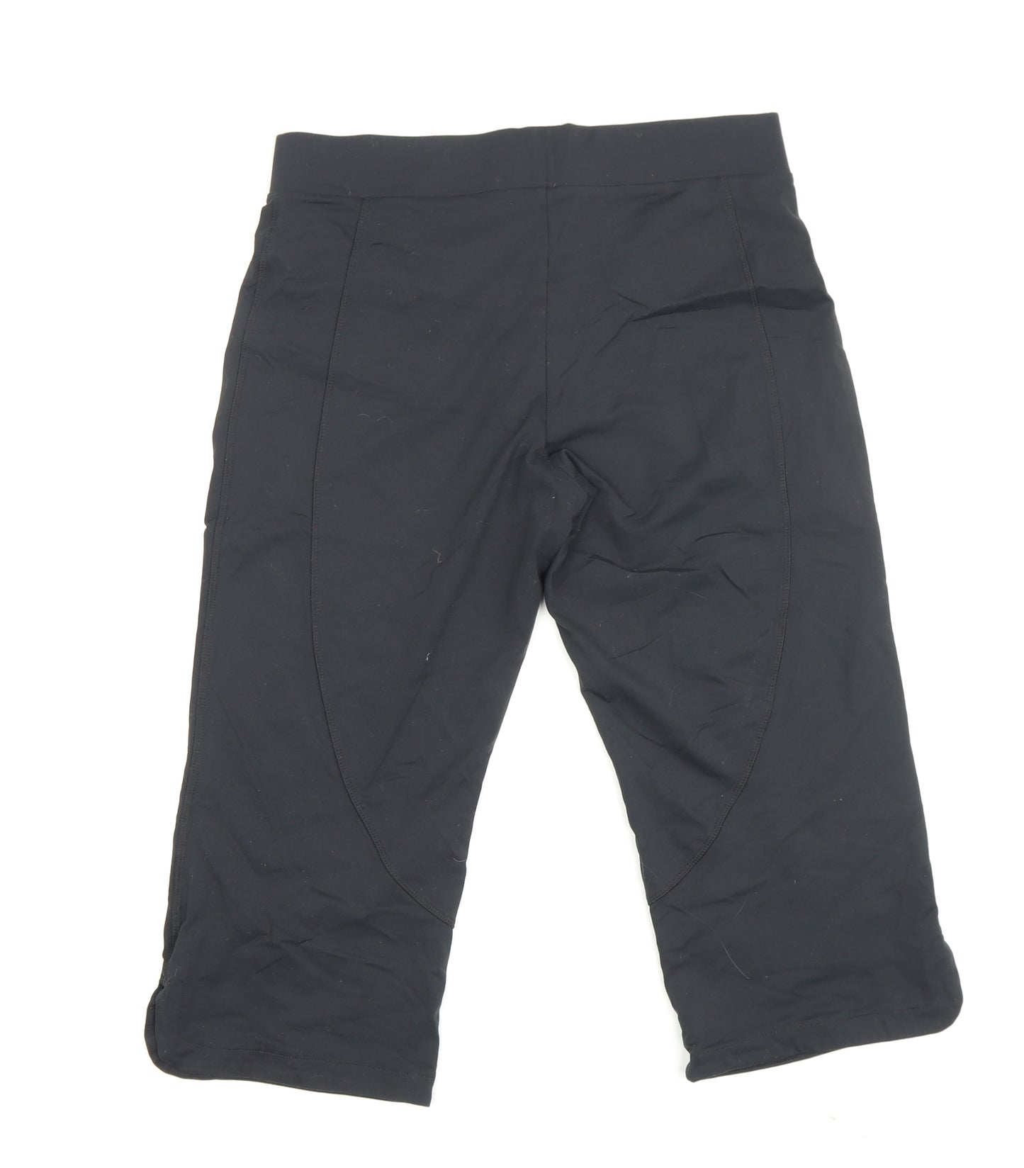 Marks and Spencer Women's Black Cropped Trousers Size 12