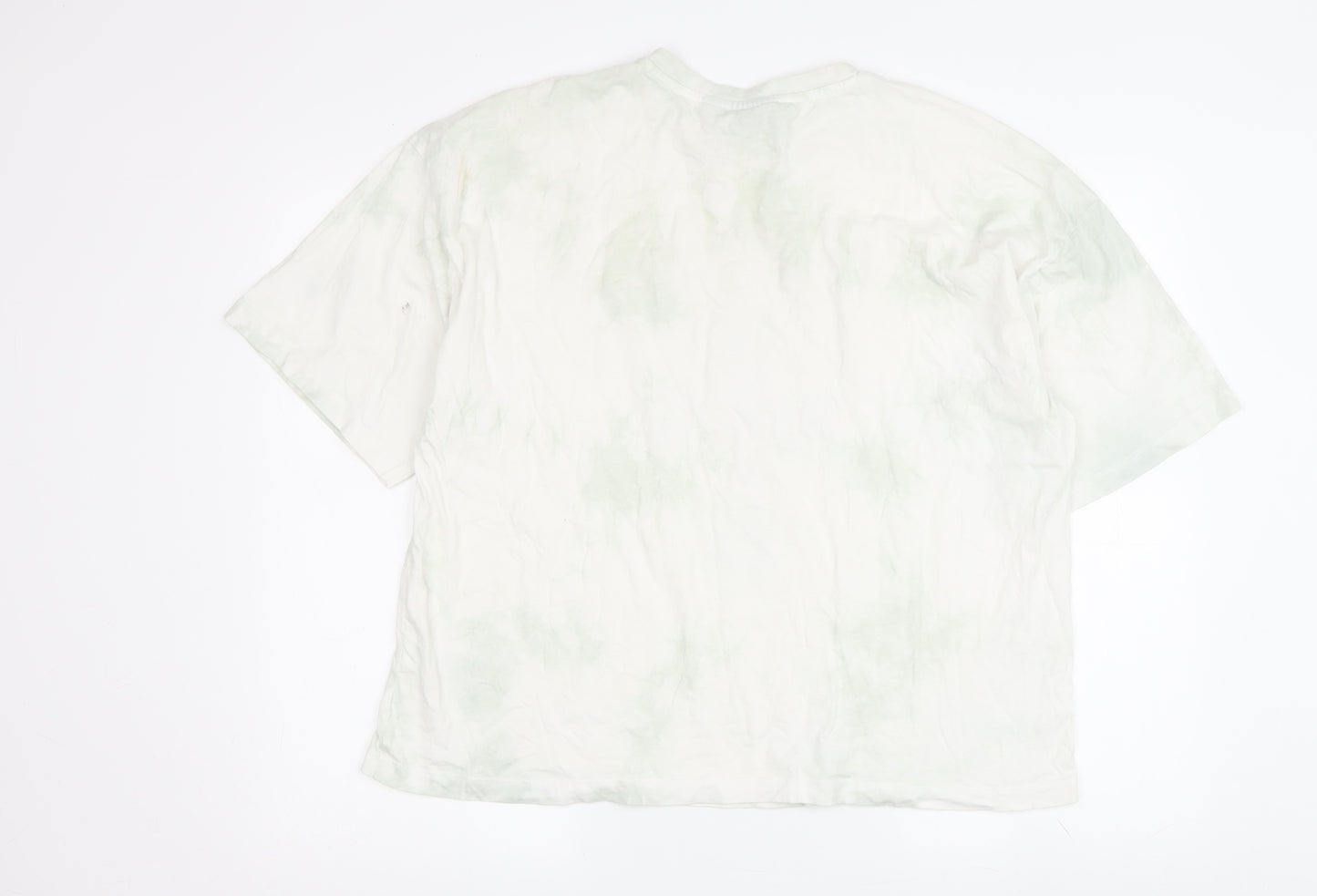 Guns N' Roses Women's White Rock T-Shirt, Short Sleeve