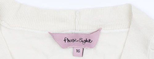 Phase Eight Women’s Ivory Cardigan Size 16