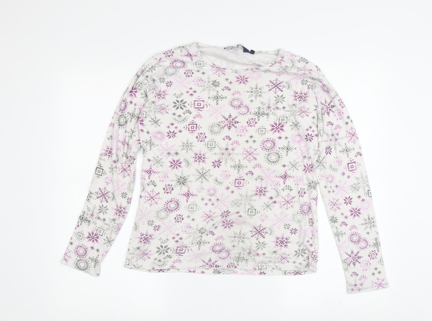 Isle Women's Multicoloured Winter Pyjama Top M