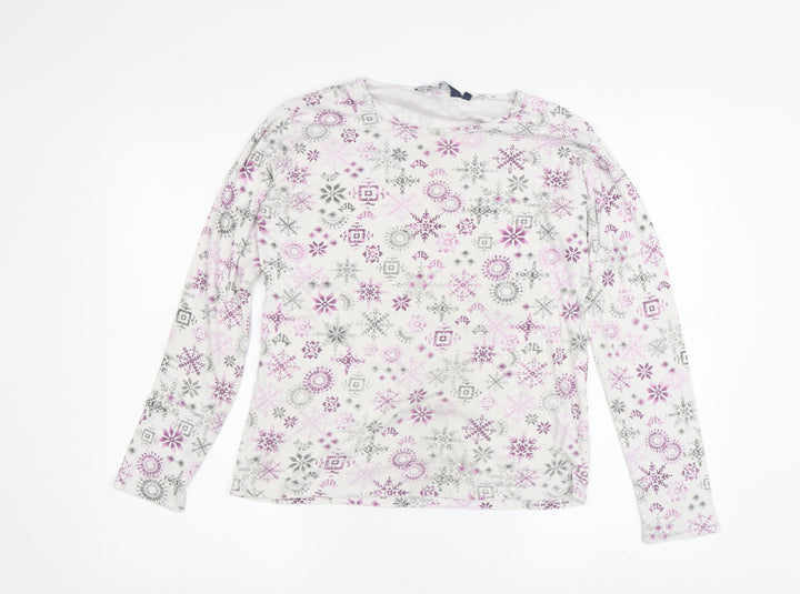 Isle Women's Multicoloured Winter Pyjama Top M