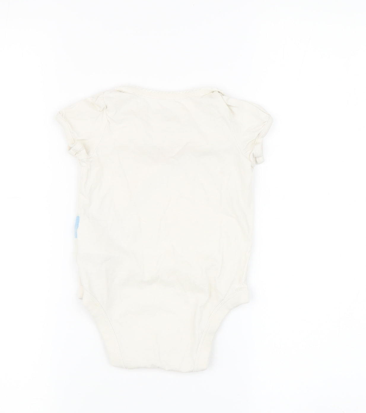 GAP Ivory Unisex Babygrow, 12-18M, Rainbow Design