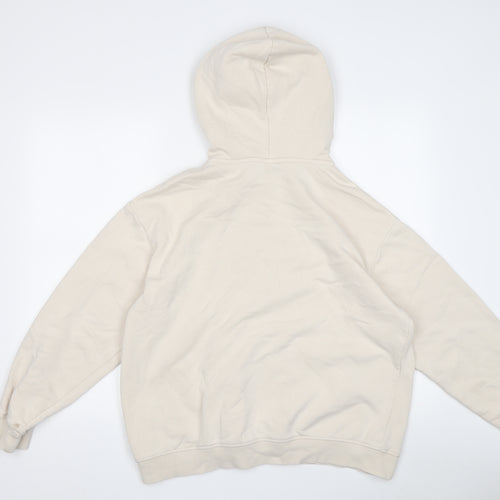 Disney Unisex Beige Pullover Hoodie S - Cartoon Casual