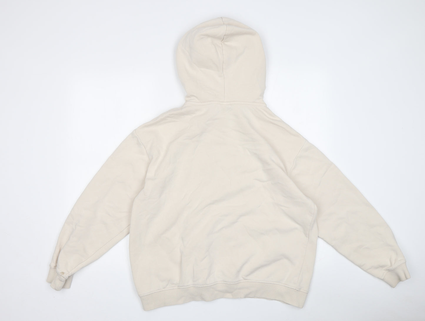 Disney Unisex Beige Pullover Hoodie S - Cartoon Casual