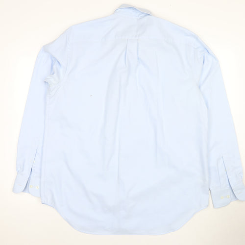 Marks and Spencer Men's Blue Slim Fit Dress Shirt 17
