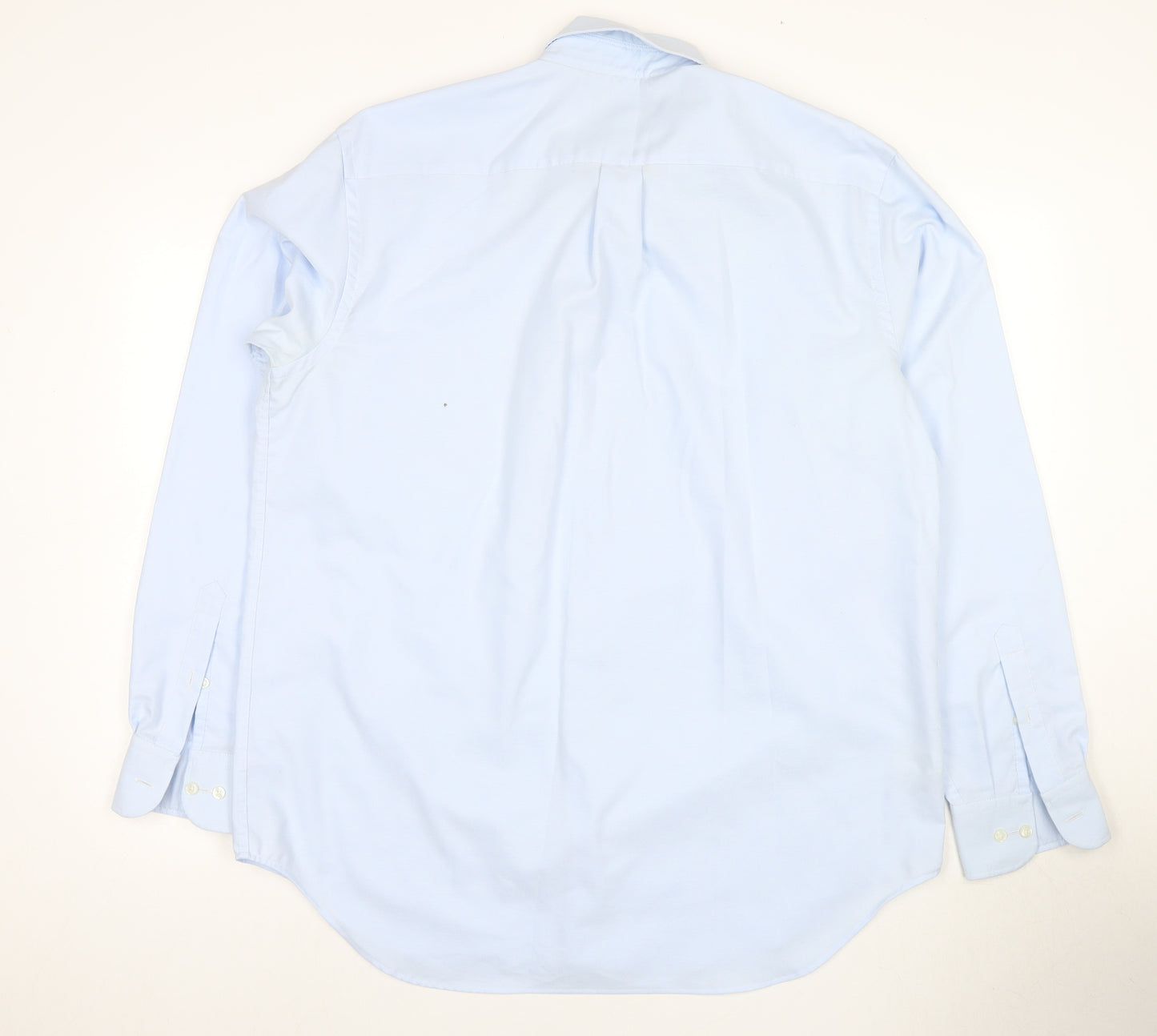 Marks and Spencer Men's Blue Slim Fit Dress Shirt 17