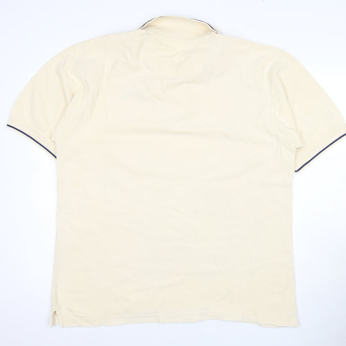 Stylo Golf Men's Beige Polo Shirt L
